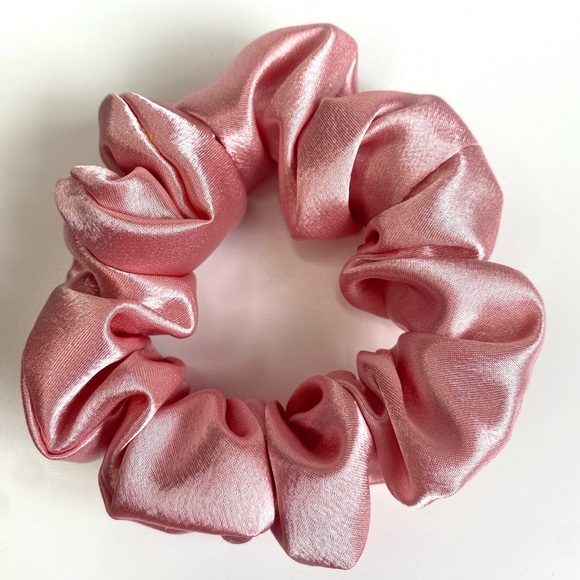 Rose satin Scrunchie - Picture 1 of 2
